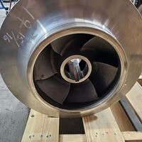 Other image of an Impeller to fit Allis Chalmers 9100  16x12-23  316ss
