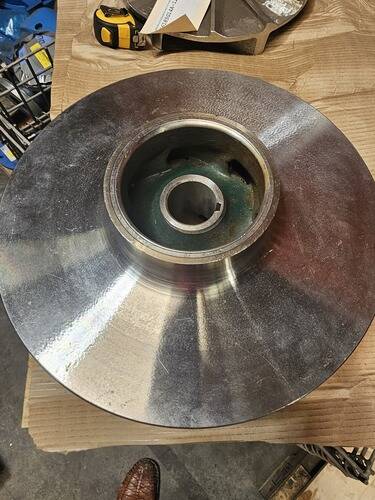 Featured image of an Impeller w/rings to fit Allis Chalmers 8100 6x4-14 LC  316ss