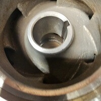 Image of this particular Impeller w/rings to fit Allis Chalmers 8100 6x4-14 LC  316ss